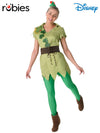 PETER PAN DELUXE FEMALE COSTUME, ADULT - Front
