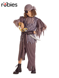 GHOSTSHIP CAPTAIN PIRATE, CHILD - Front