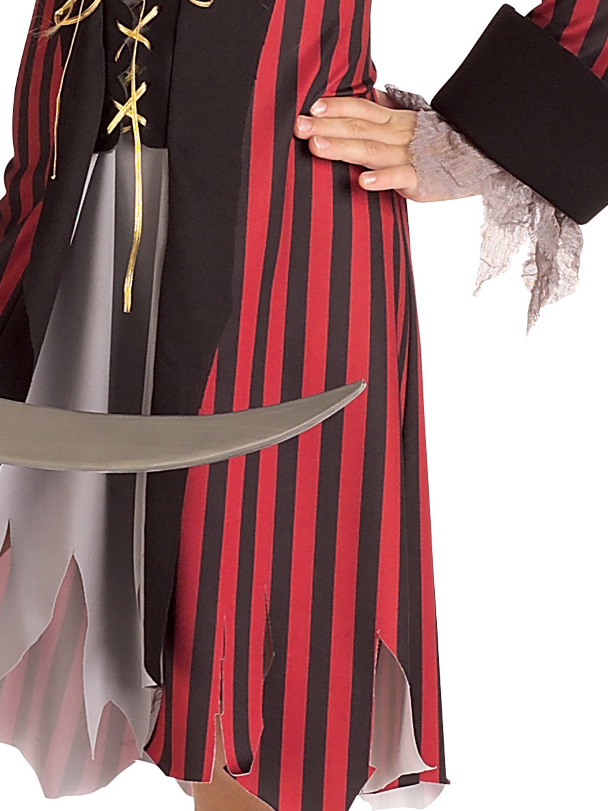 CARIBBEAN PRINCESS PIRATE COSTUME, CHILD - Side