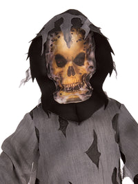 HAUNTED SKELETON COSTUME, CHILD - Back