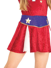 RETRO CHEERLEADER COSTUME, CHILD - Side