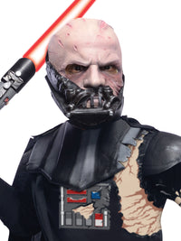 DARTH VADER BATTLE DAMAGE COSTUME, CHILD - Back