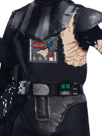DARTH VADER BATTLE DAMAGE COSTUME, CHILD - Side