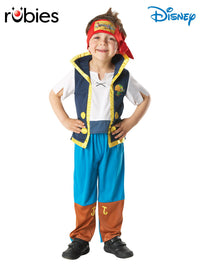 JAKE AND THE NEVERLAND PIRATES COSTUME, CHILD - Front