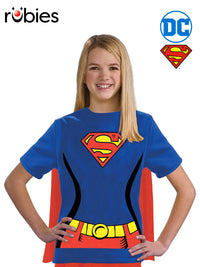 SUPERGIRL TSHIRT, CHILD - Front