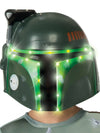 BOBA FETT STAR WARS DELUXE LIGHT-UP, CHILD - Front