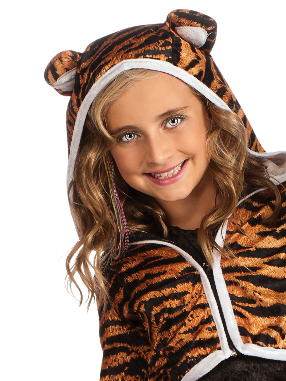 TIGRESS HOODIE COSTUME, CHILD - Back