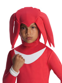 KNUCKLES 'SONIC THE HEDGEHOG' COSTUME, CHILD - Back