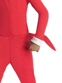KNUCKLES 'SONIC THE HEDGEHOG' COSTUME, CHILD - Side