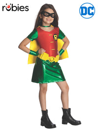 ROBIN DELUXE TEEN TITANS COSTUME, CHILD - Front