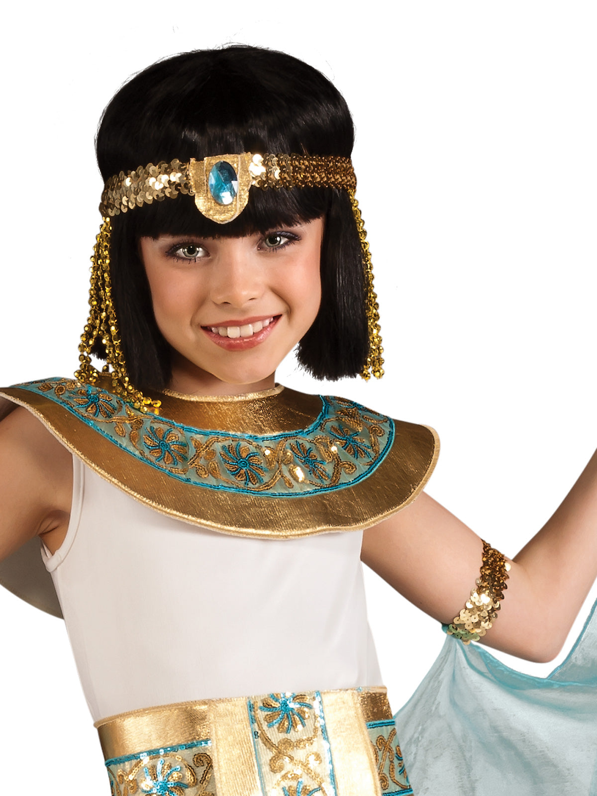 CLEOPATRA COSTUME, CHILD - Back