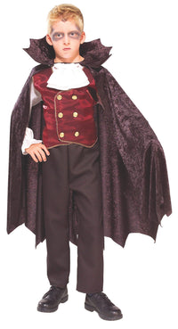 VAMPIRE DELUXE COSTUME, CHILD - Front