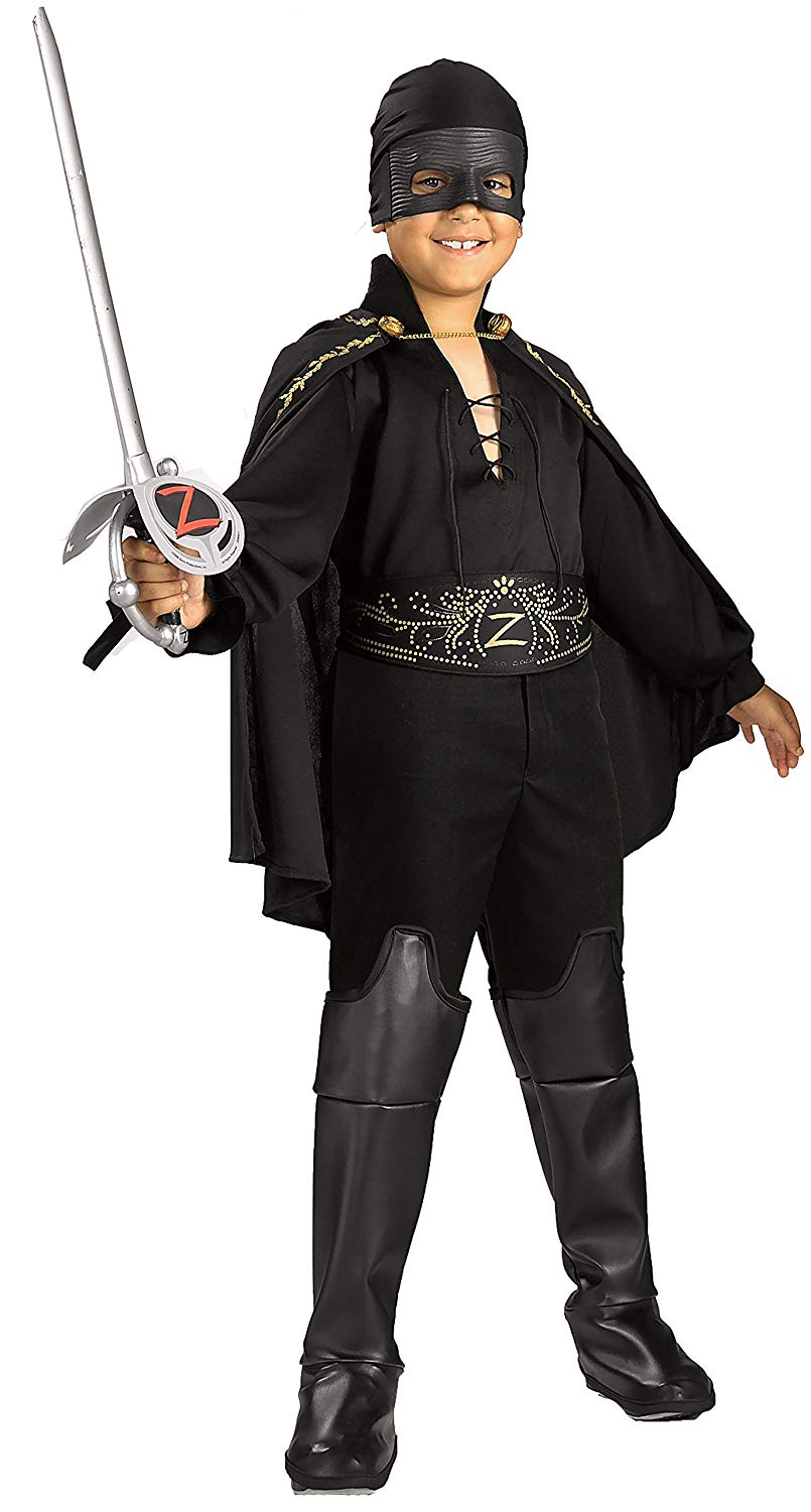 ZORRO CLASSIC COSTUME, CHILD - Back