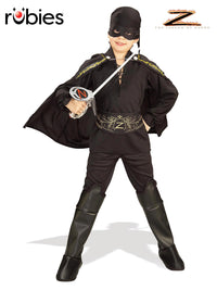 ZORRO CLASSIC COSTUME, CHILD - Front