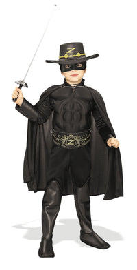 ZORRO DELUXE COSTUME, CHILD - Front