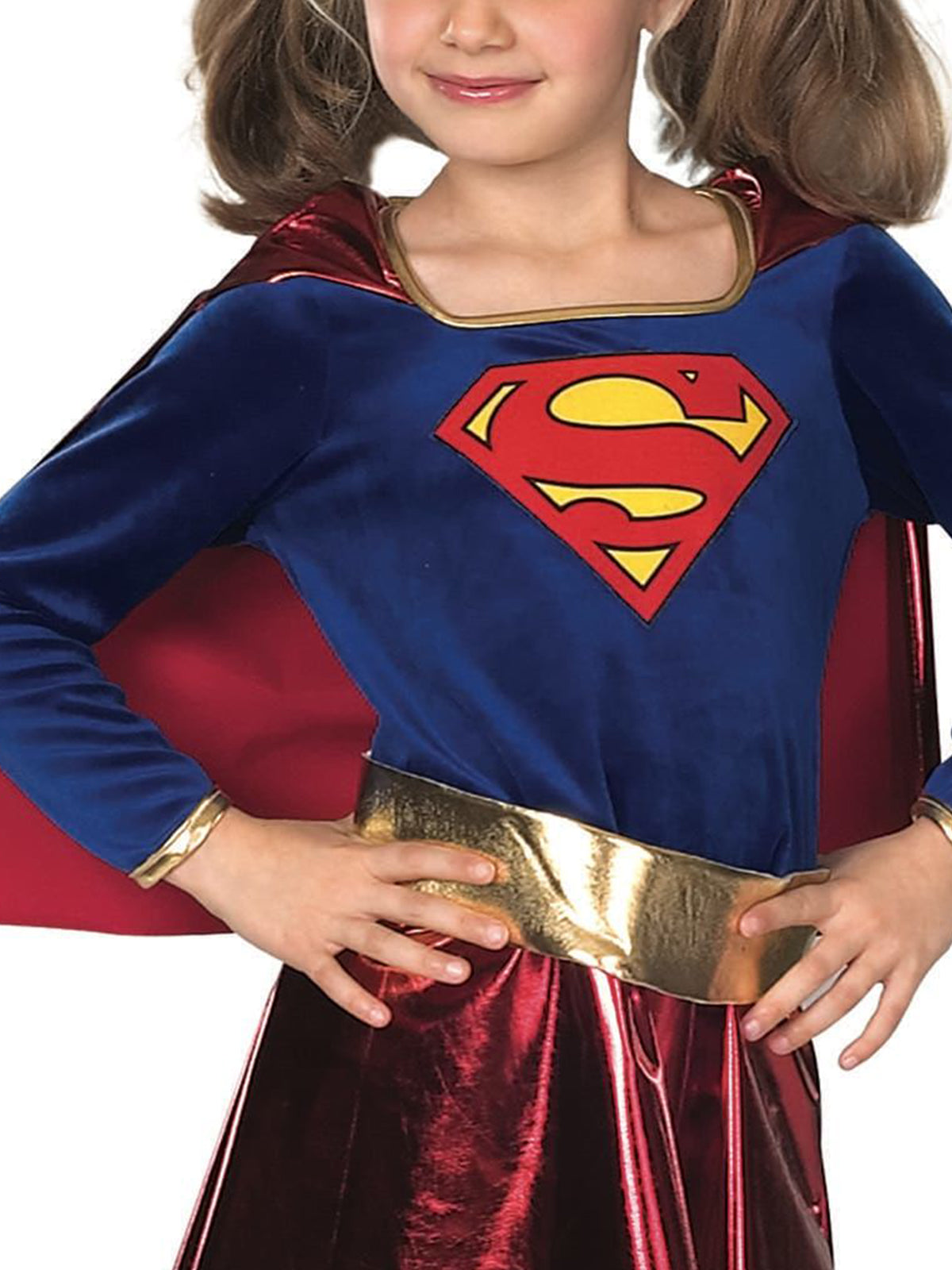 SUPERGIRL DELUXE COSTUME, CHILD - Back