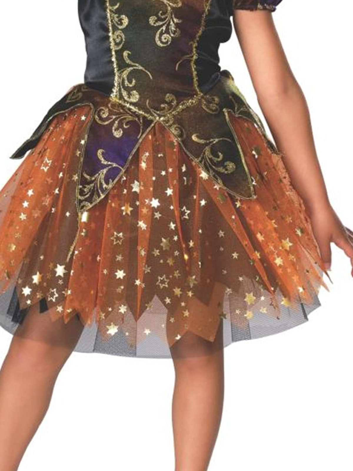ELEGANT WITCH COSTUME, CHILD - Side
