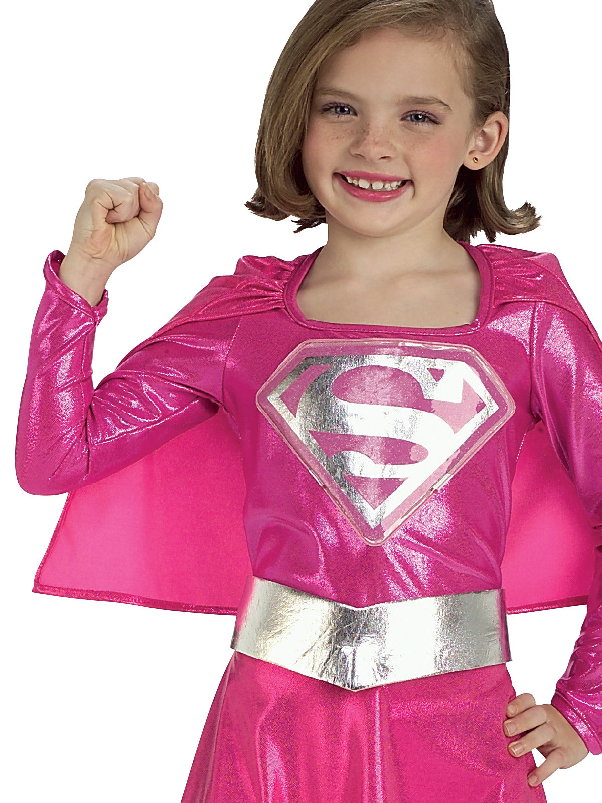 SUPERGIRL PINK COSTUME, CHILD - Back