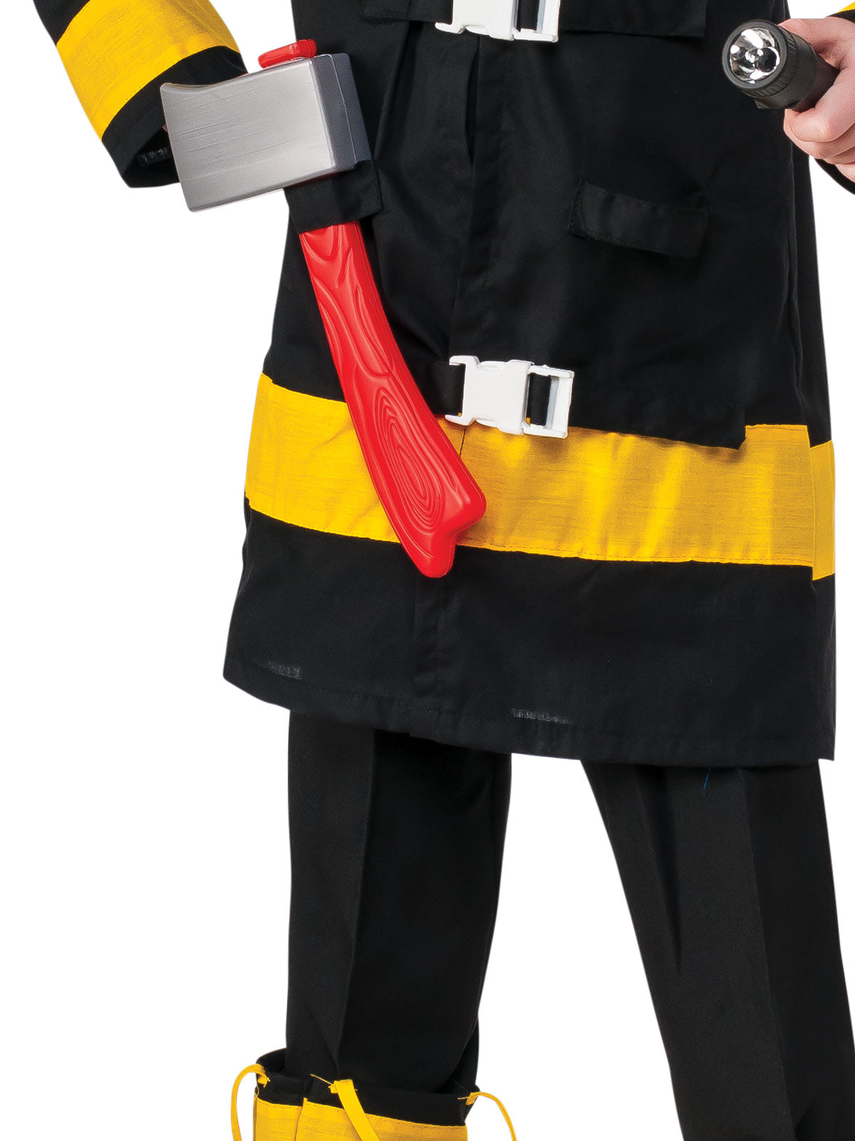 FIRE FIGHTER DELUXE COSTUME, CHILD - Side