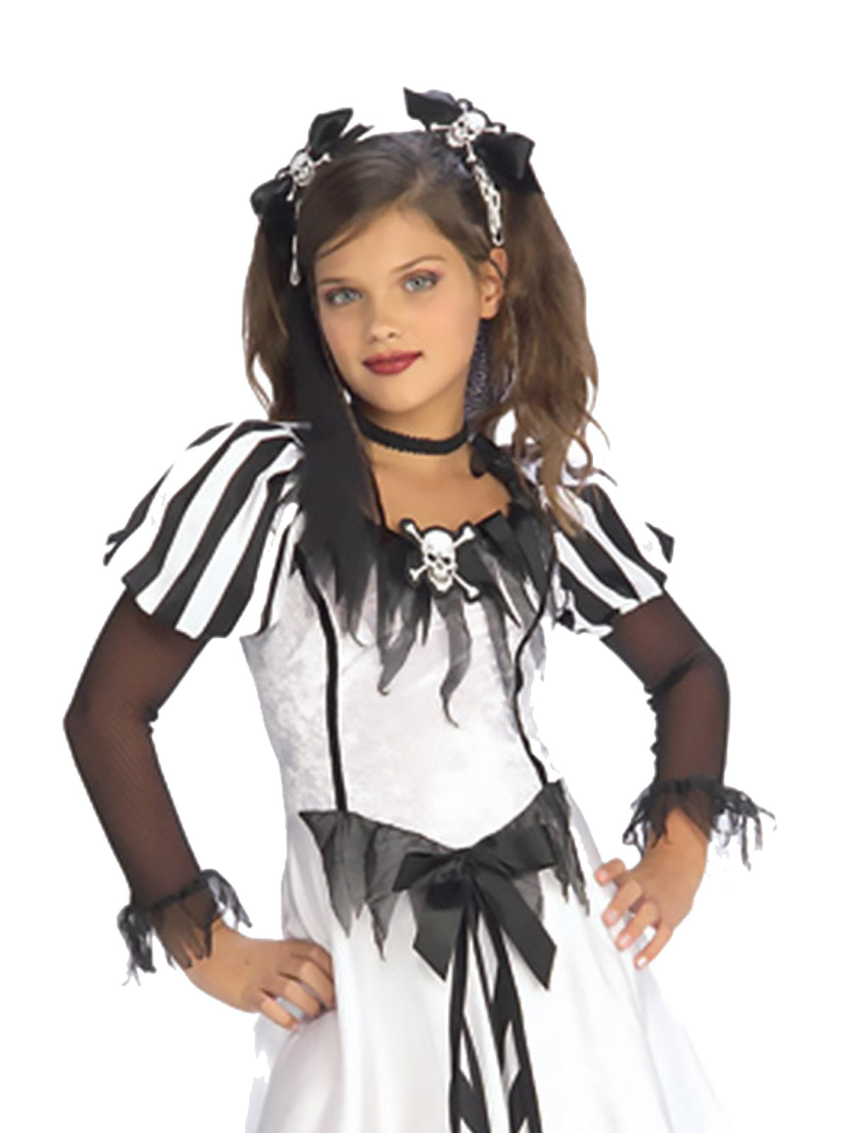 PUNKY PIRATE COSTUME, CHILD - Back