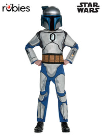 JANGO FETT STAR WARS COSTUME, CHILD - Front