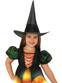 TWINKLE WITCH DELUXE COSTUME, CHILD - Back