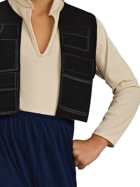 HAN SOLO DELUXE COSTUME, CHILD - Back