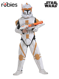 CLONE TROOPER COMMANDER CODY DELUXE, CHILD - Front