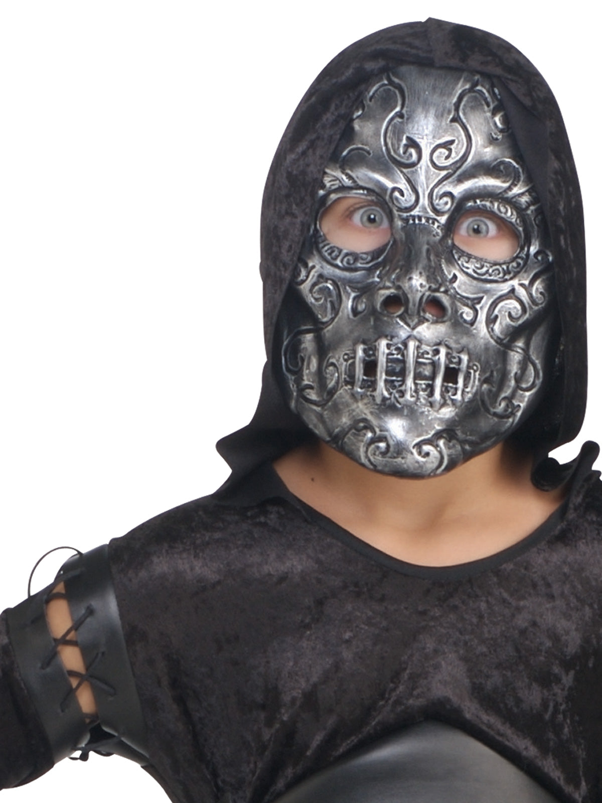 BELLATRIX DEATH EATER COSTUME, CHILD - Back