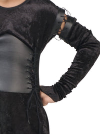 BELLATRIX DEATH EATER COSTUME, CHILD - Side