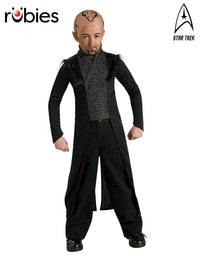 NERO STAR TREK COSTUME, CHILD - M - Front