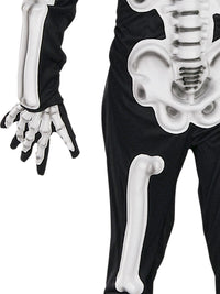 SKELETON DELUXE COSTUME, CHILD - Side