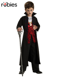ROYAL VAMPIRE COSTUME, CHILD - Front