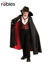 TRANSYLVANIAN VAMPIRE COSTUME, CHILD - Front