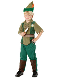 PETER PAN DELUXE COSTUME, CHILD - Back