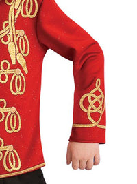 MICHAEL JACKSON RED MILITARY JACKET, CHILD - Side