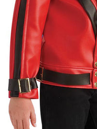 MICHAEL JACKSON DELUXE RED THRILLER JACKET, CHILD - Side