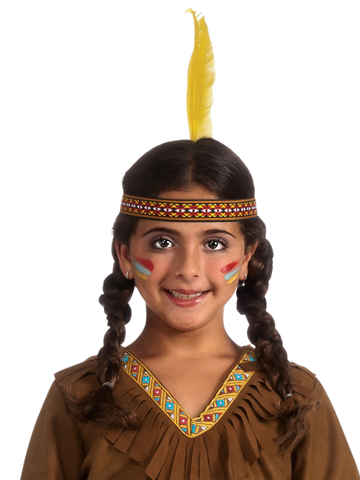 NATIVE AMERICAN GIRL COSTUME, CHILD - Back