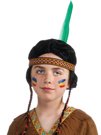 NATIVE AMERICAN BOY COSTUME, CHILD - Back