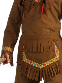 NATIVE AMERICAN BOY COSTUME, CHILD - Side
