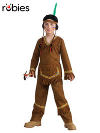 NATIVE AMERICAN BOY COSTUME, CHILD - Front