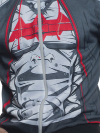 RED HOOD ARKHAM HOODIE, ADULT - Side