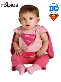 SUPERGIRL COSTUME, CHILD - 0-6 MTHS - Front