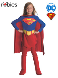 SUPERGIRL COSTUME, CHILD - Front