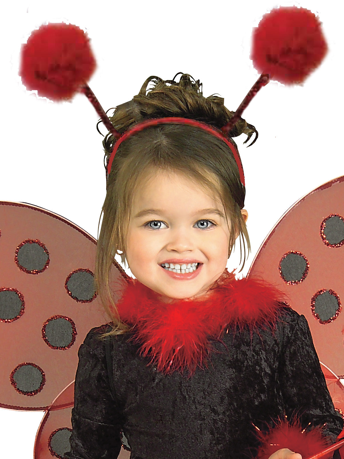 LADY BUG COSTUME, CHILD - Back