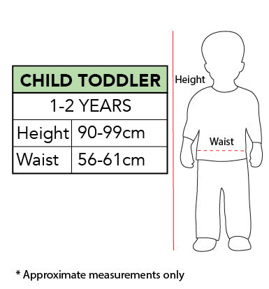 STORMTROOPER COSTUME, CHILD - TODDLER - Packaging