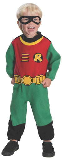 ROBIN TEEN TITANS COSTUME, BABY - Front