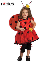 LADYBUG DELUXE COSTUME, CHILD - S - Front