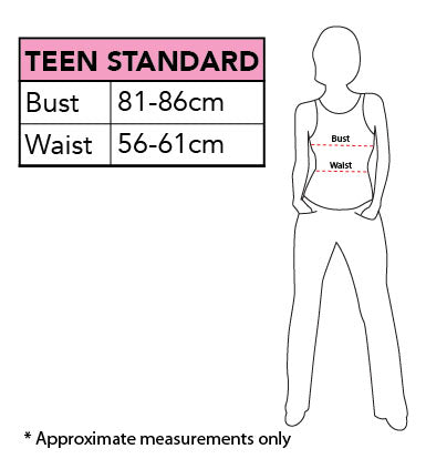 SUPERGIRL COSTUME, TEEN - TEEN - Packaging