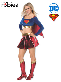 SUPERGIRL COSTUME, TEEN - TEEN - Front